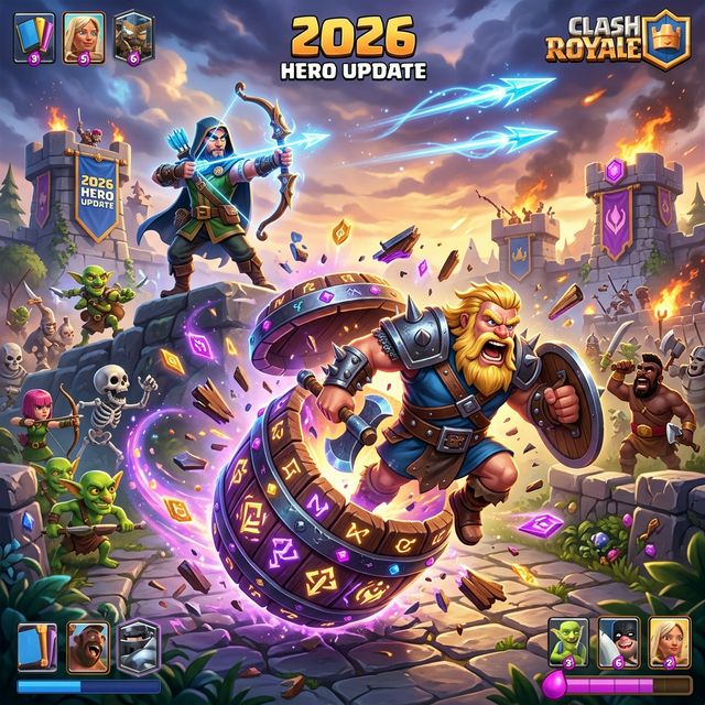 Clash Royale 2026 Heroes